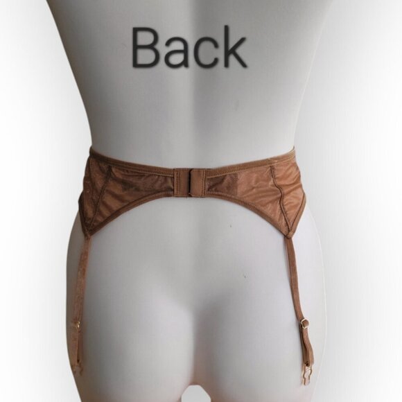 SKIMS Glissenette Garter Belt Chai Small NWOT sexy - Picture 4 of 10